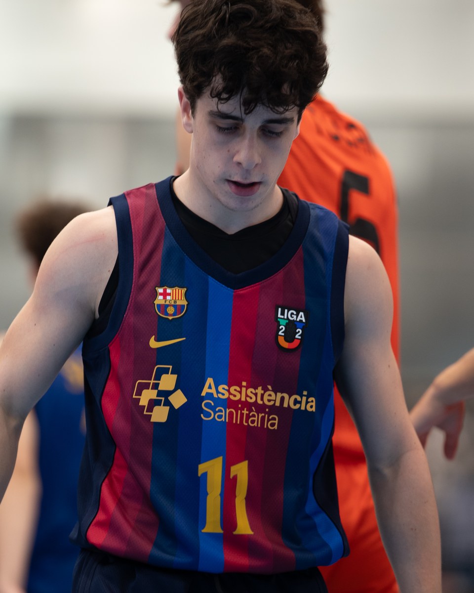 Nil Poza, jugador del Barça U22