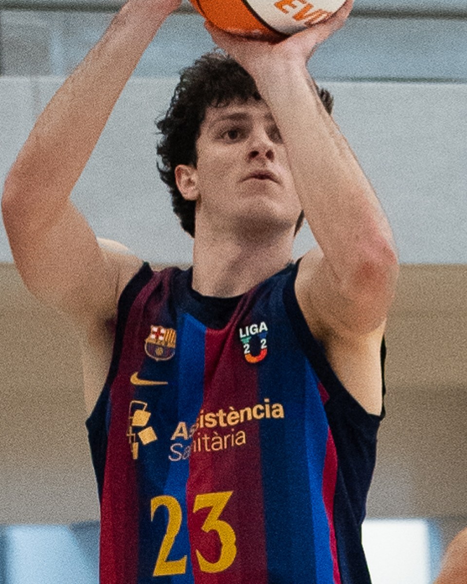 Diego Ferreras, jugador del Barça U22