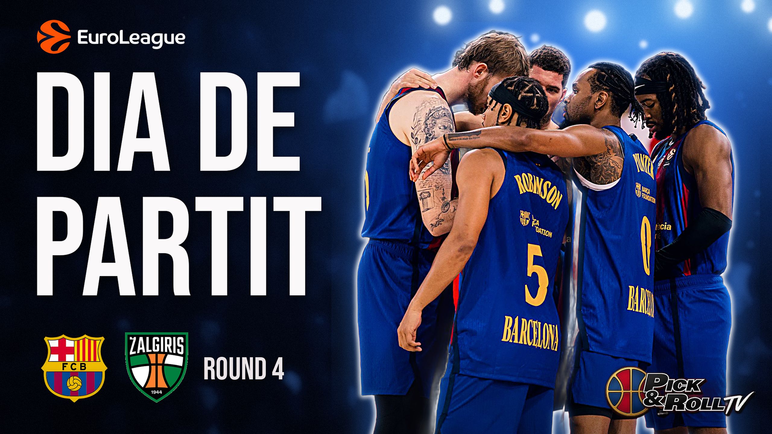 Barça-Zalgiris, dia de partit de la jornada 4 de la Euroliga en el Palau