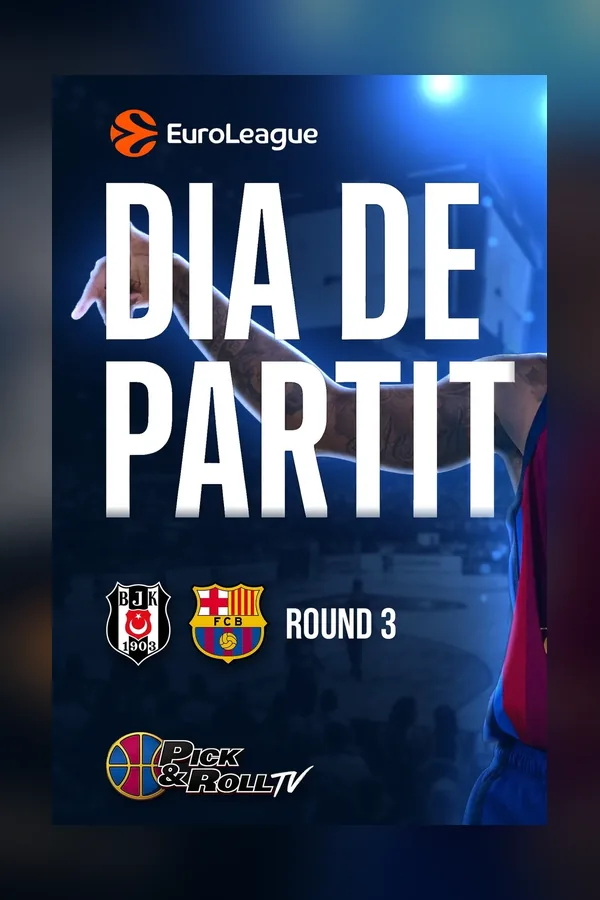 Besiktas-Barça dia de partit, jornada 3 de la Euroliga