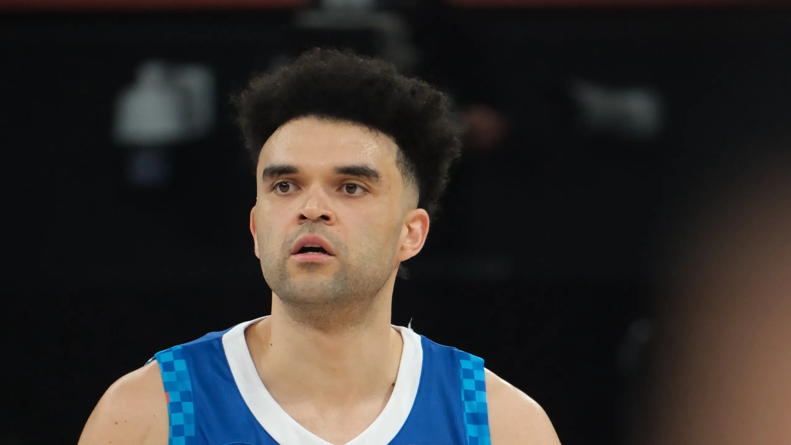 Elijah Bryant, escolta estadounidense, durante un partido de Euroliga en Estambul