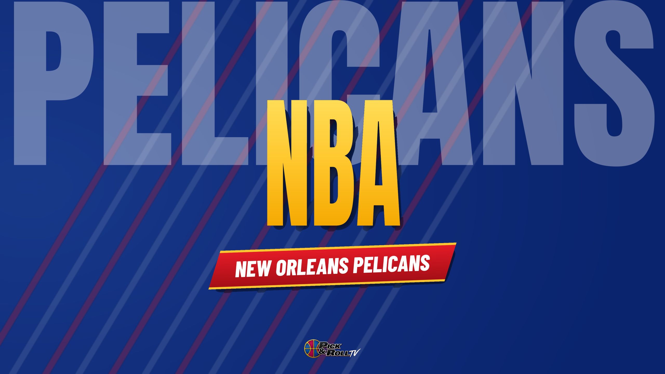 Banner NBA de PickandRollTV con la cinta de los New Orleans Pelicans, equipo de Jeremiah Fears