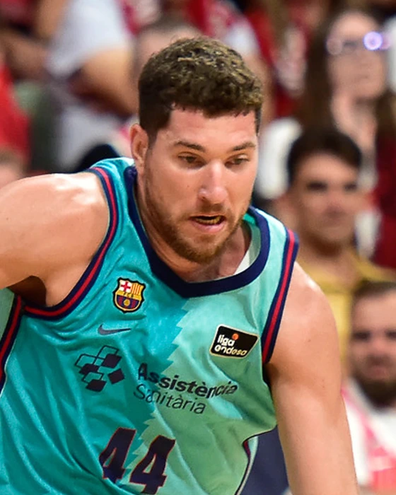 Joel Parra, jugador del Barça, en el UCAM Murcia-Barça de la Liga Endesa