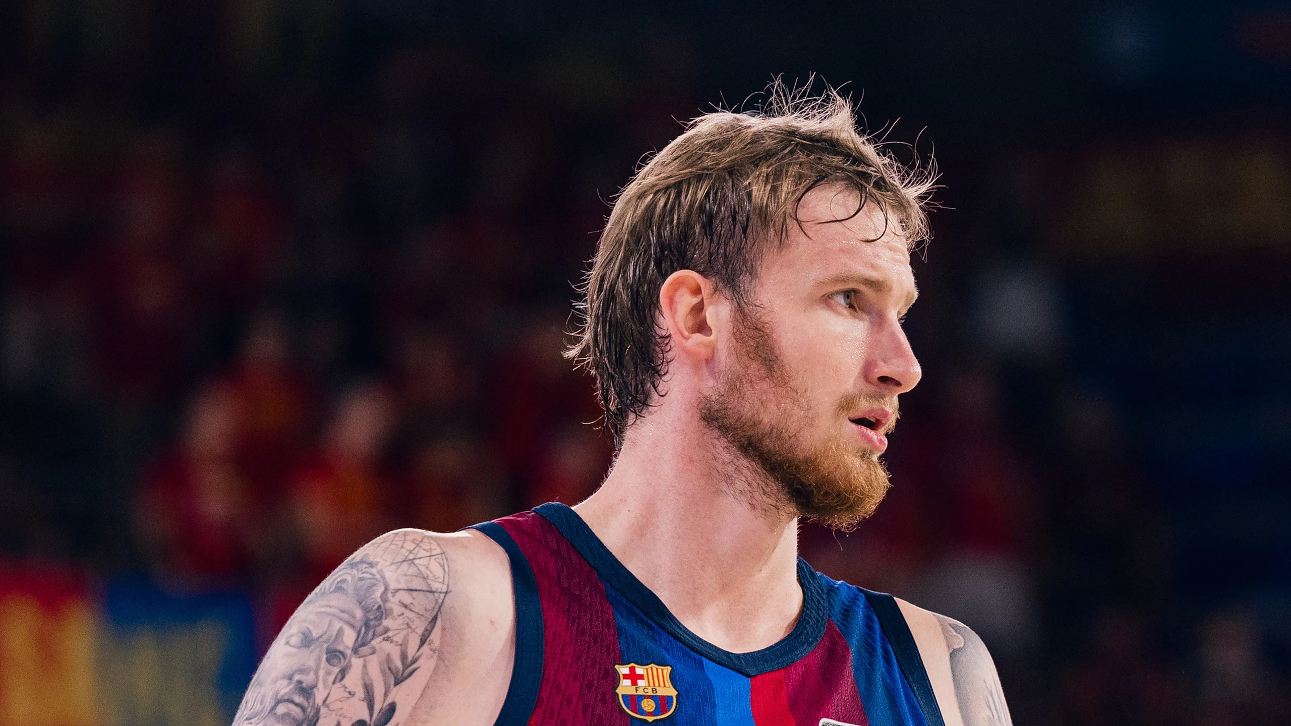 Olek Balcerowski, pívot del Barça, en el Barça-Leyma Coruña de la jornada 1 de la Liga Endesa 2026-27