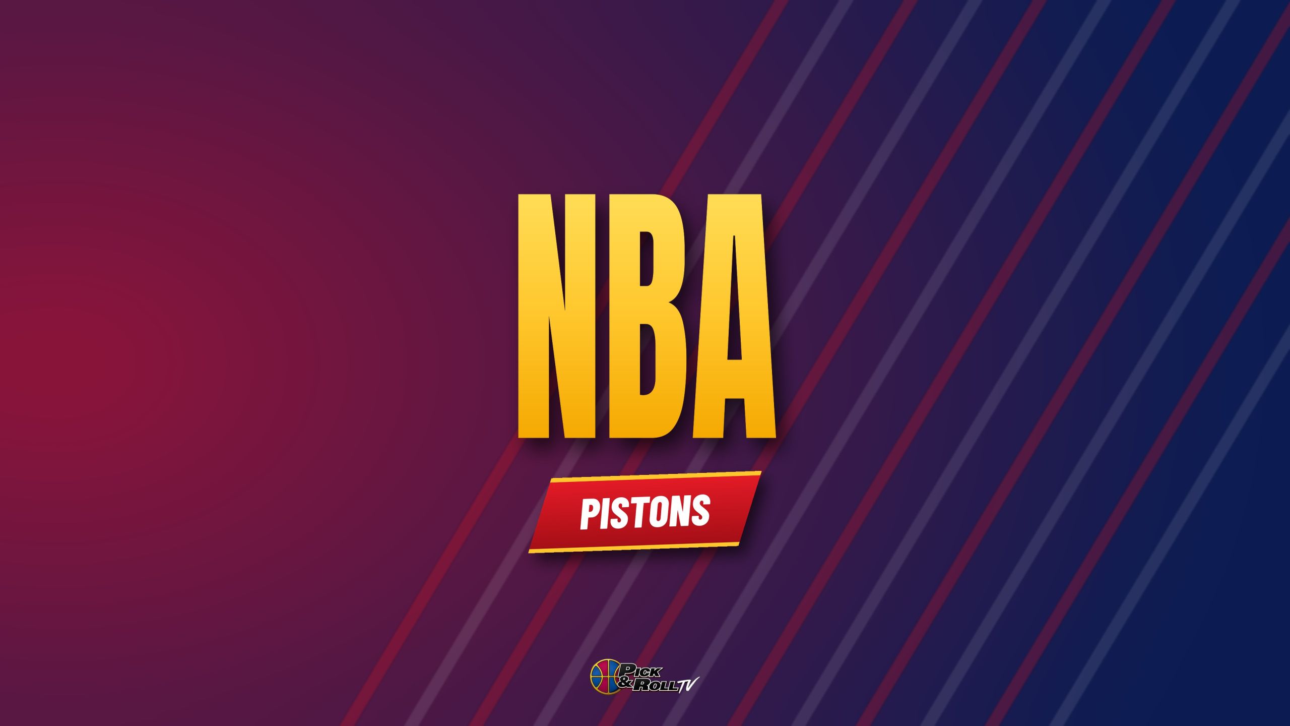 Banner NBA de PickandRollTV con la cinta Pistons, sobre la victoria de los Pistons ante el Heat pese a los 36 puntos de Giannis