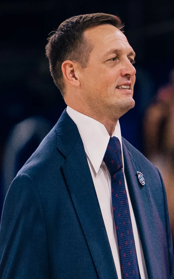 Aleksandar Sekulić, entrenador del Barça, en la banda del Palau Blaugrana